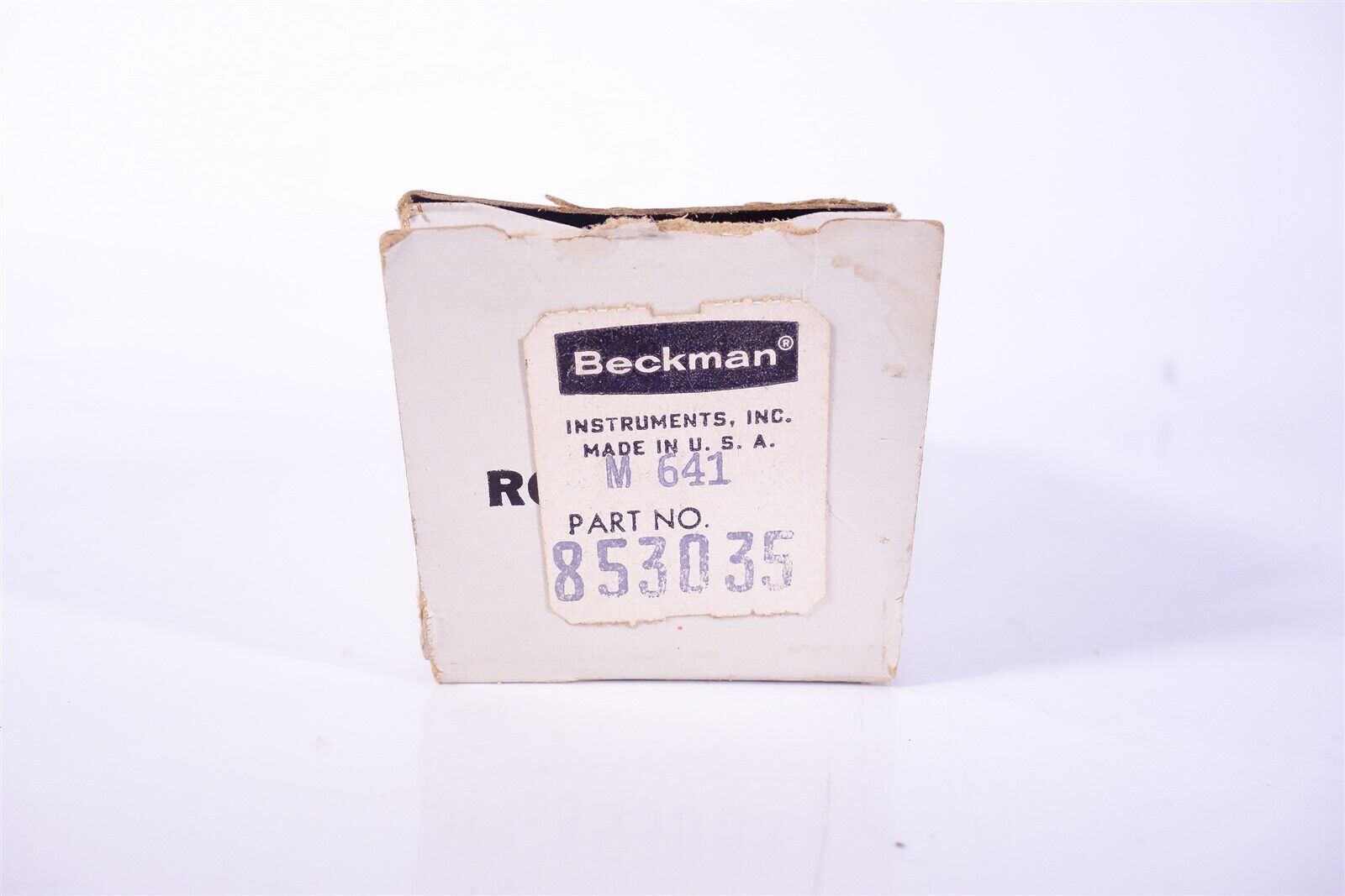 Beckman Instruments M641 853035 electron tube