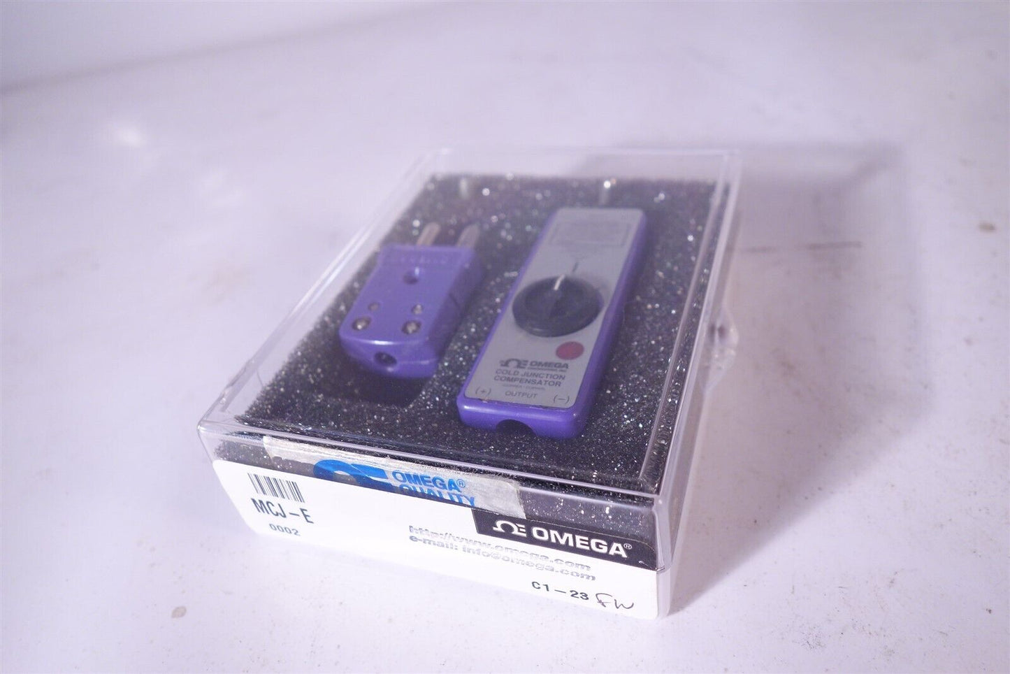 OMEGA MCJ-E Cold Junction Compensator Miniature Electronic Ice Point