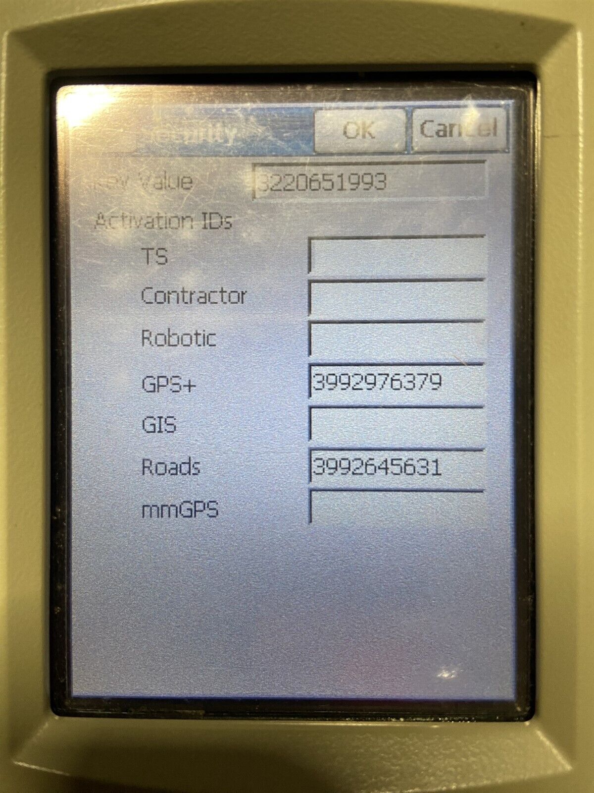 TOPCON FC-200 Total Station Data Collector + Bracket + Battery + Charger 