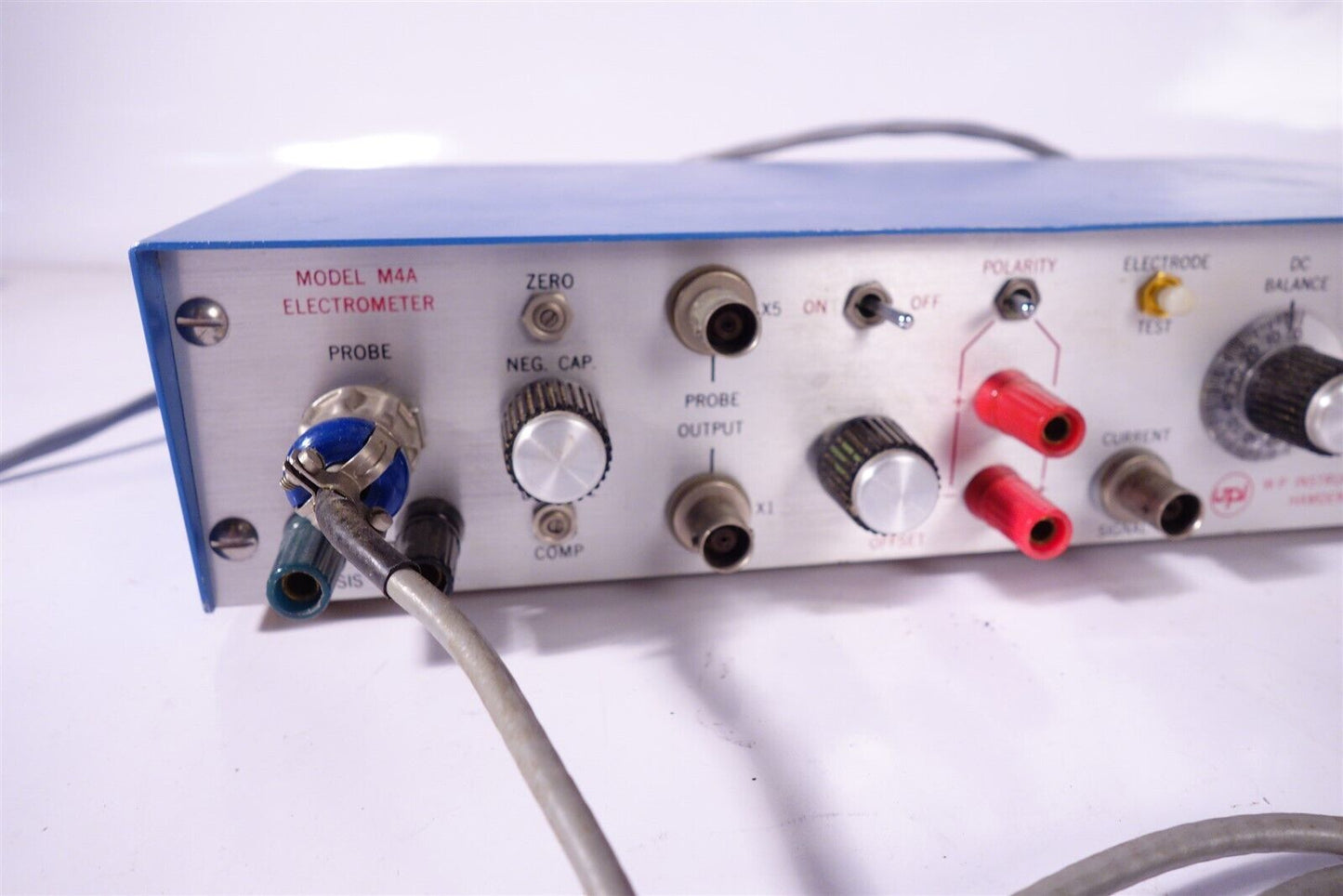 W-P-I WPI World Precision Instruments Electrometer M4A with Probe