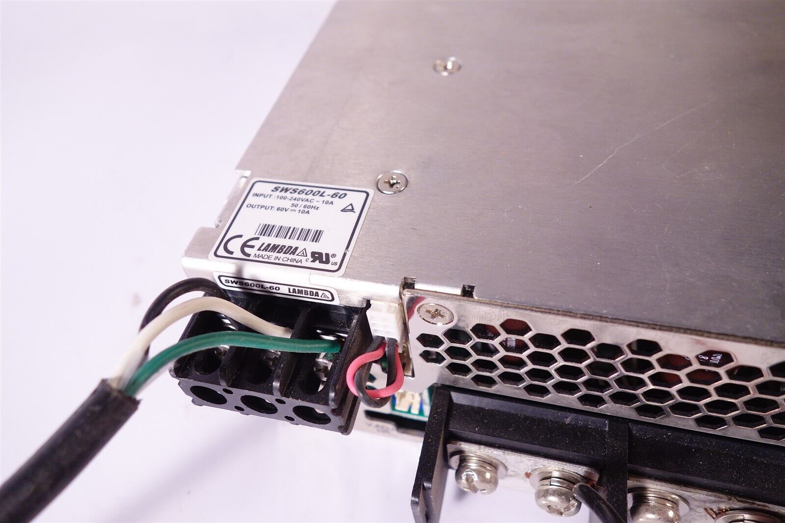 TDK-Lamda SWS600L-60 Power Supply - Excellent - Tested. 