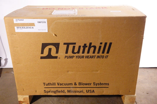 Tuthill 5514 Positive Displacement Blower 5514-A3L2CV2-A NEW in Crate