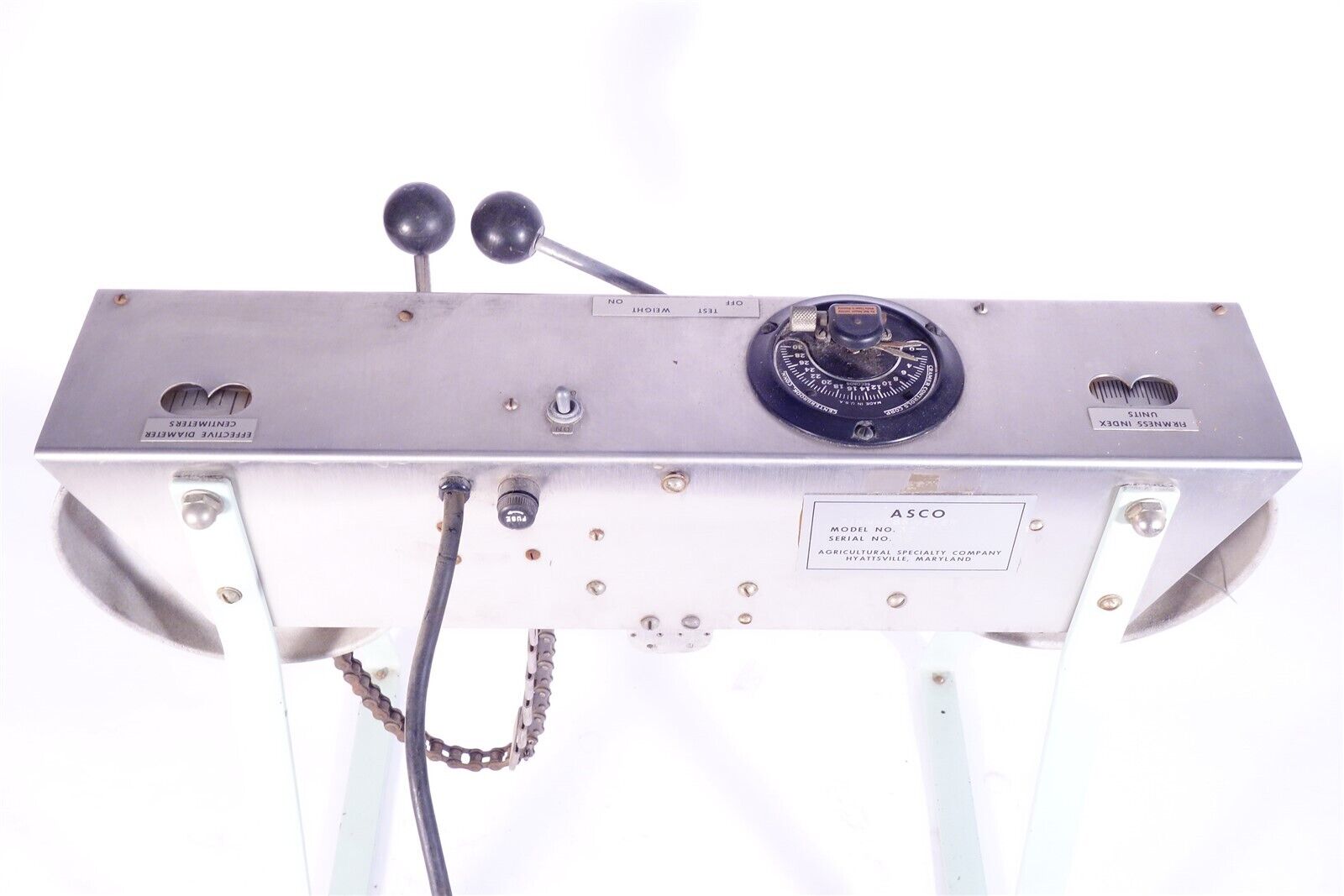 ASCO Firmness Meter Model 3C Fruit / Vegetable Firmness Tester