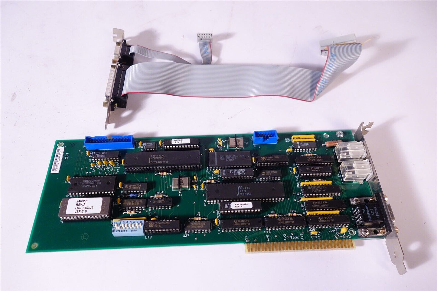 BECKMAN INSTRUMENTS BI-4 CONTROLLER CONTROL BOARD BD 240274 00240273 RS-232