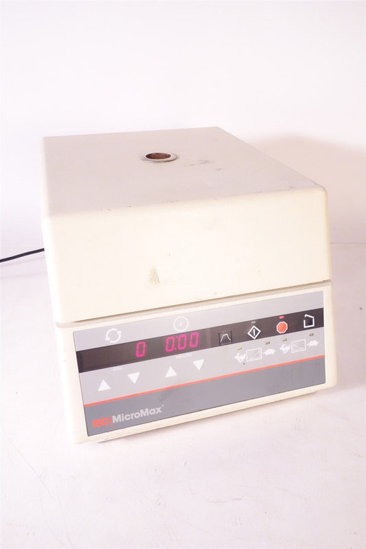 IEC Micromax Centrifuge works but has noise. 