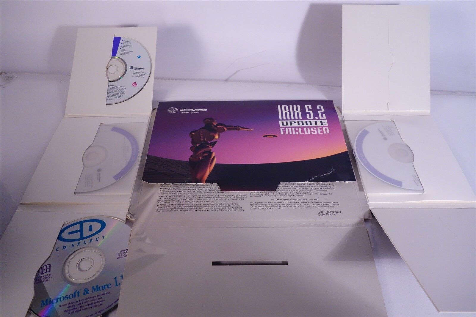 SGI Silicon Graphics IRIX 5.2 Update Kit 
