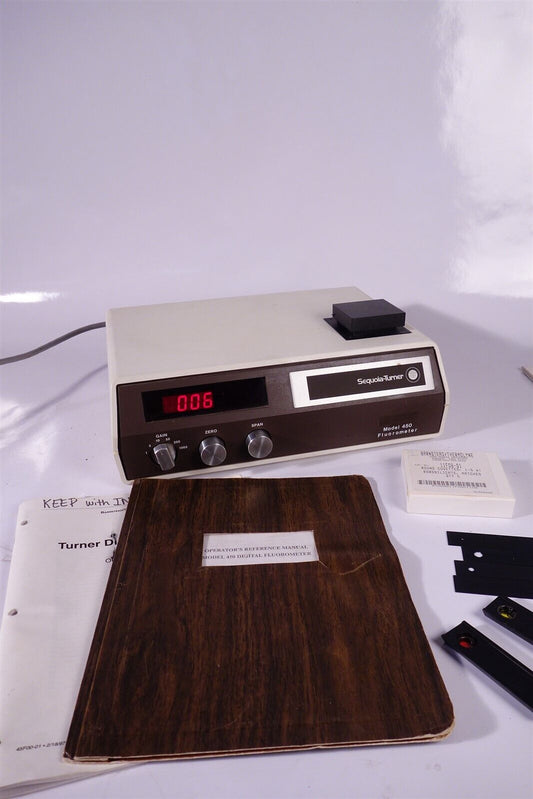 Sequoia TURNER Model 450 Fluorometer Tested / Working / Warranty