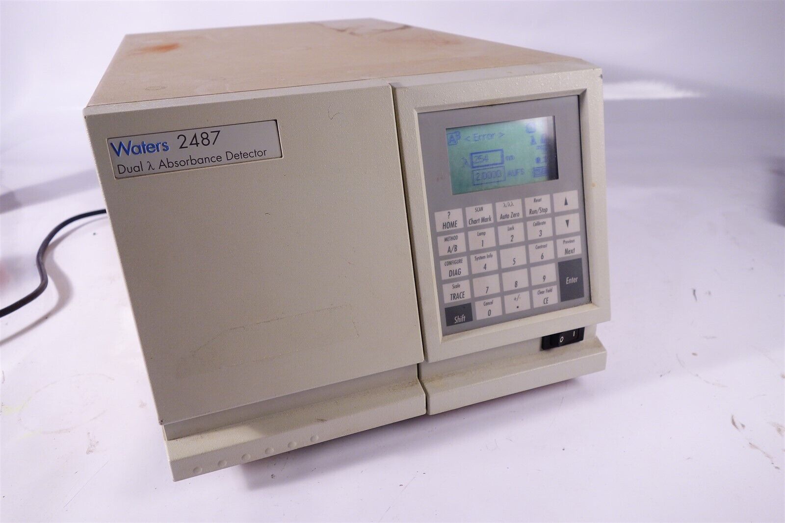 Waters 2487 Dual Lambda Absorbance Detector WAT081110 No Cell 