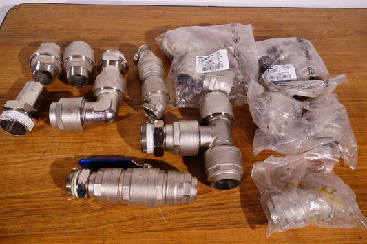 Large Lot of AIGNEP Infinity 50mm Fittings 