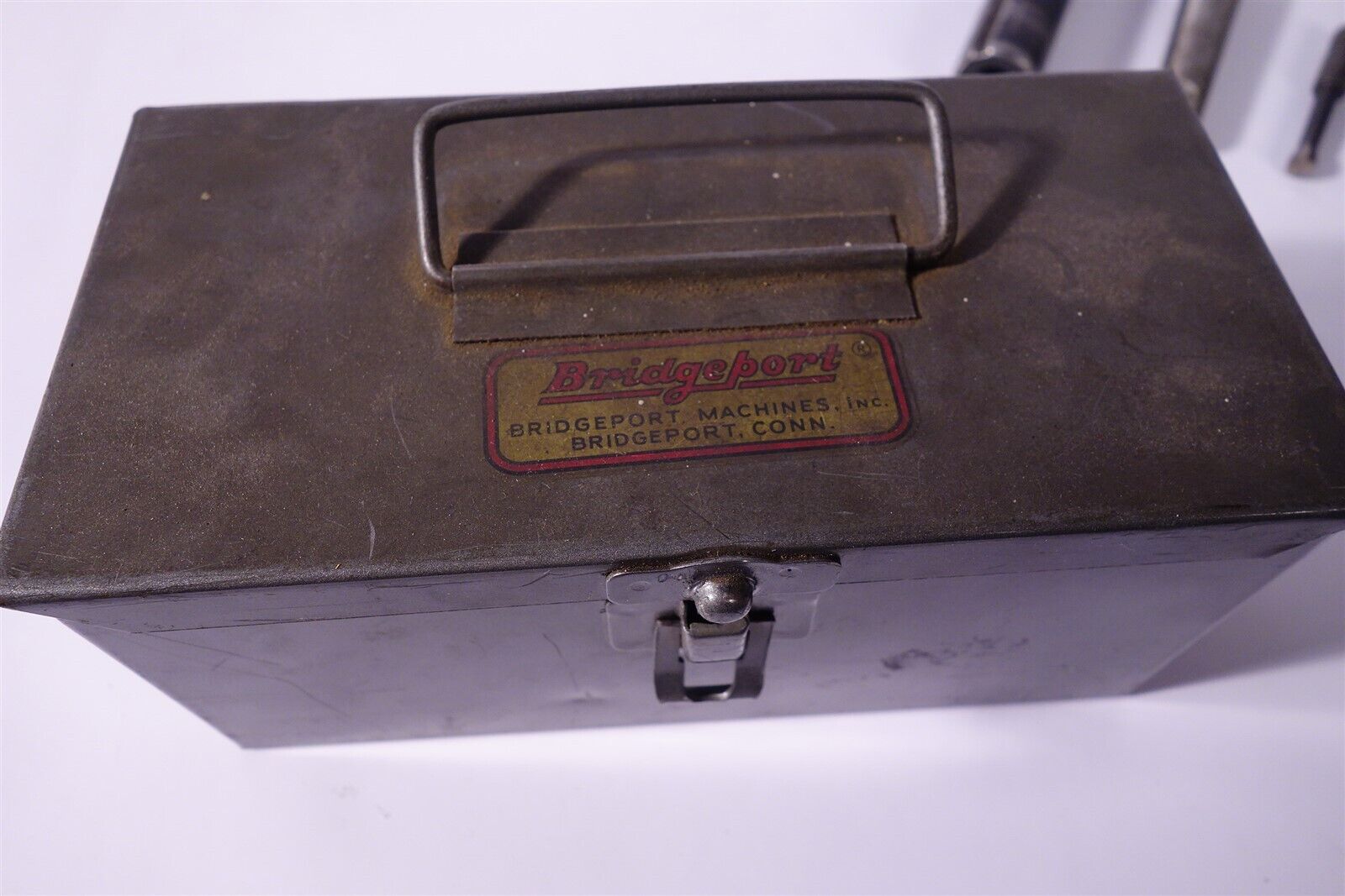 Original Bridgeport Machinery Boring Head Set in Bridgeport Box 