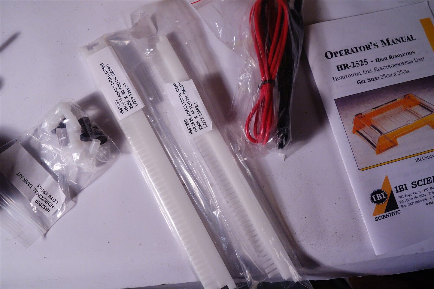 IBI Scientific HR2525 Horizontal Gel Electrophoresis System NEW 