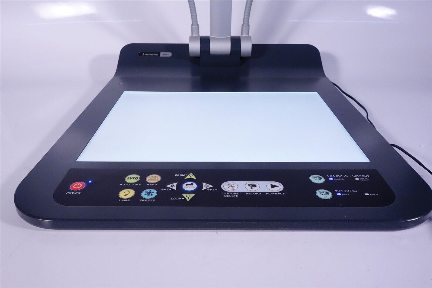 Dukane ImagePro DVP509 Lumens PS751 Desktop HD Document Camera Tested, Working