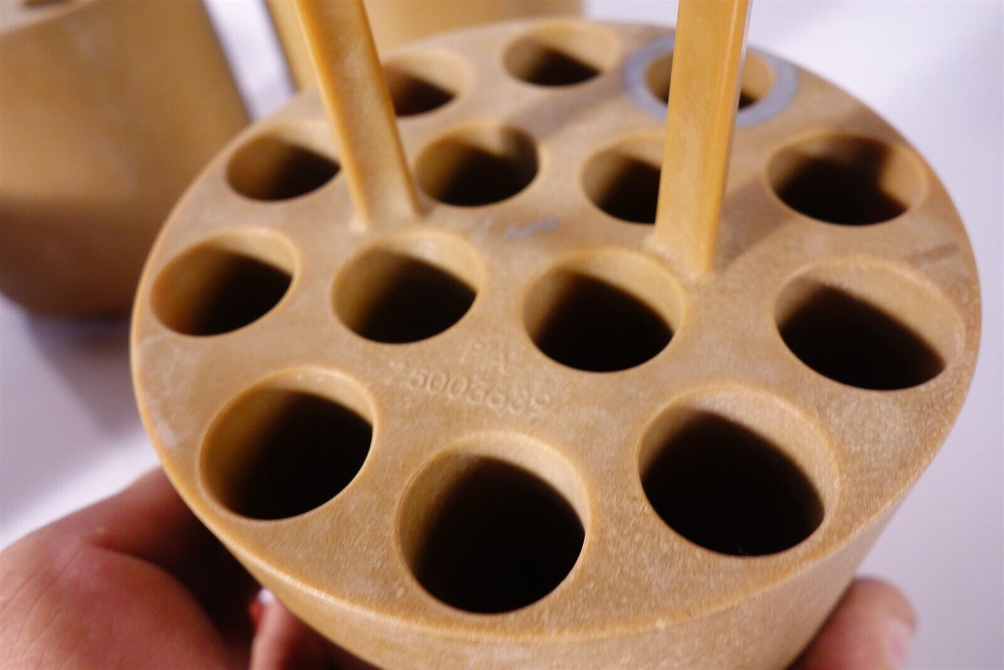 Lot of 5 Thermo Scientific 75003639 Centrifuge Rotor Bucket Adapters 14 x 15mL