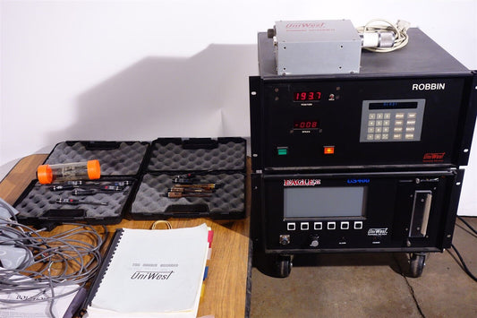 UniWest Eddy Current System / Bolt Hole Scanner with Lots of Accessories Probes 