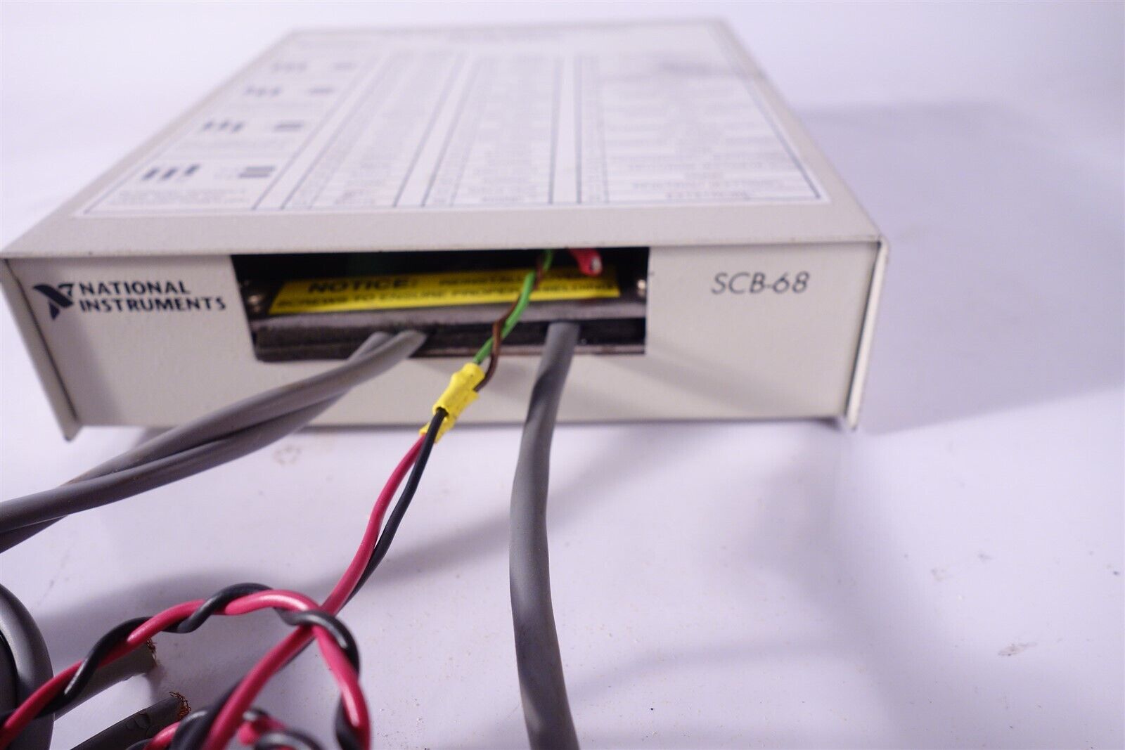 National Instruments SCB-68 with Cables 