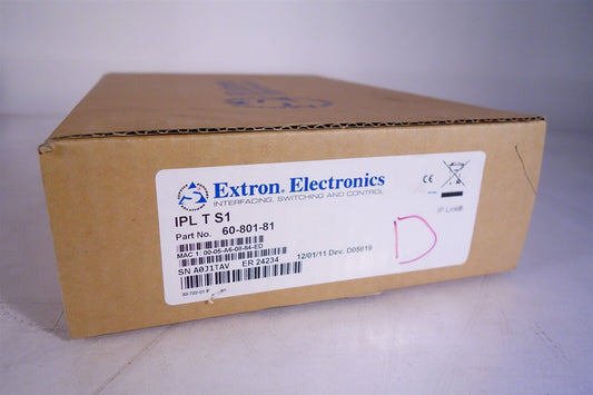 Extron IPL T S1 / 60-801-01 One Serial Port IP Link Control Processor