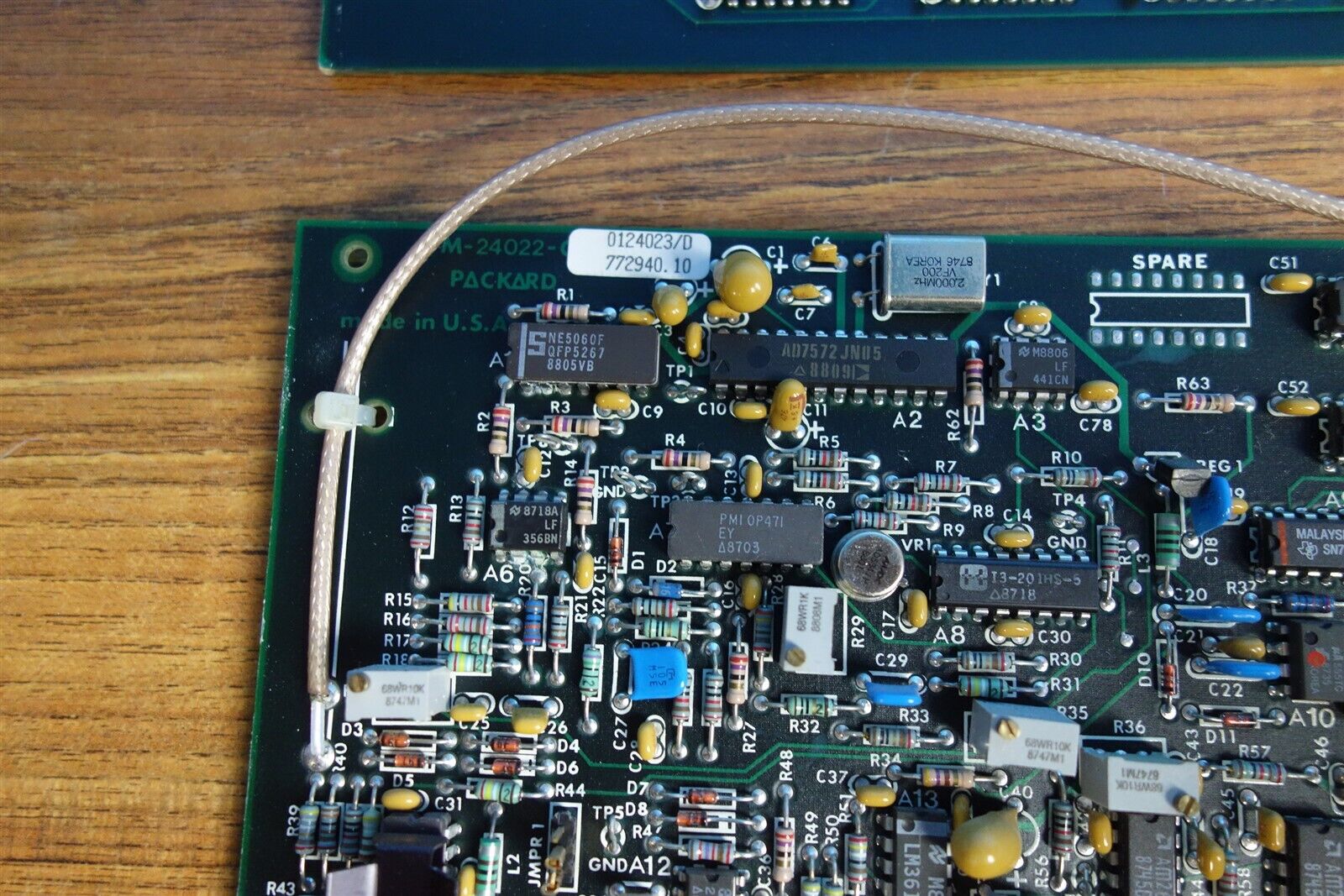 Packard Cobra II Auto Gamma M-24042-C Interface PC ISA Card M24022