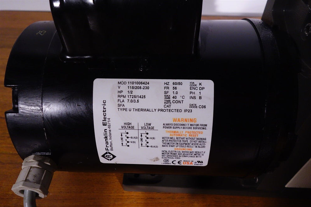 Varian Agilent DS 102 DS102 Dual Stage Rotary VaneVacuum Pump – Hurst ...