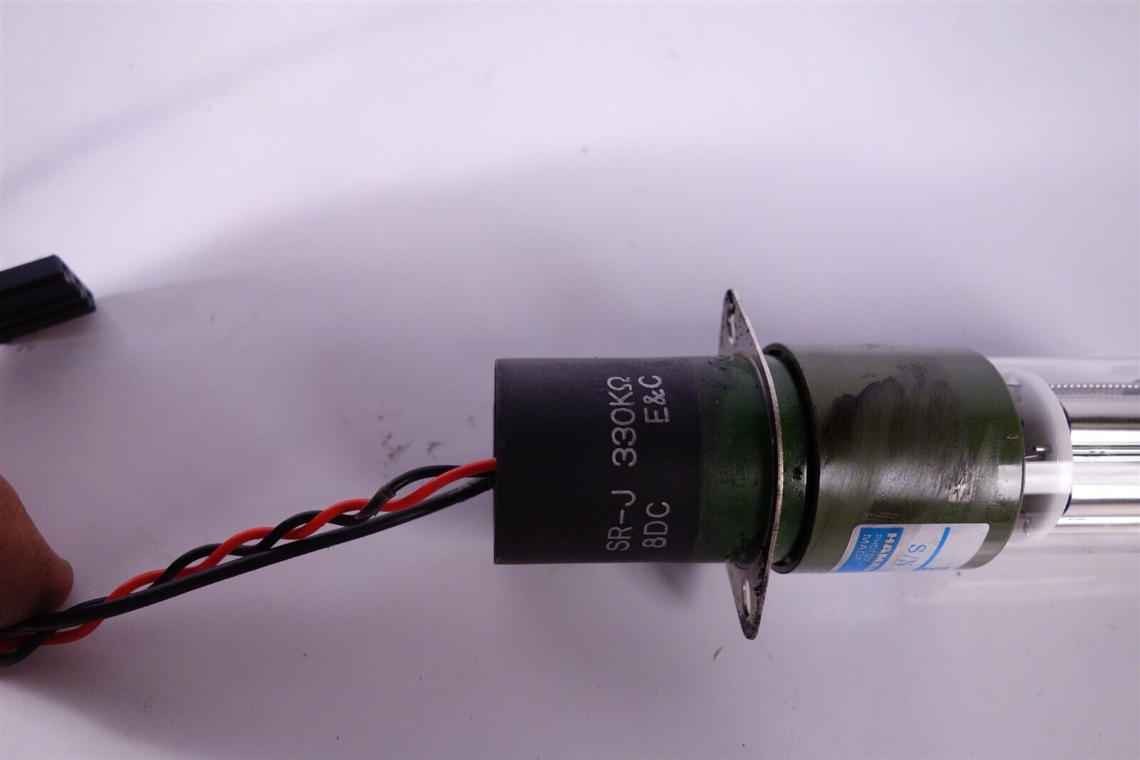 Hamamatsu R372F Photomultiplier Tube with Base Socket PMT Tested Working 