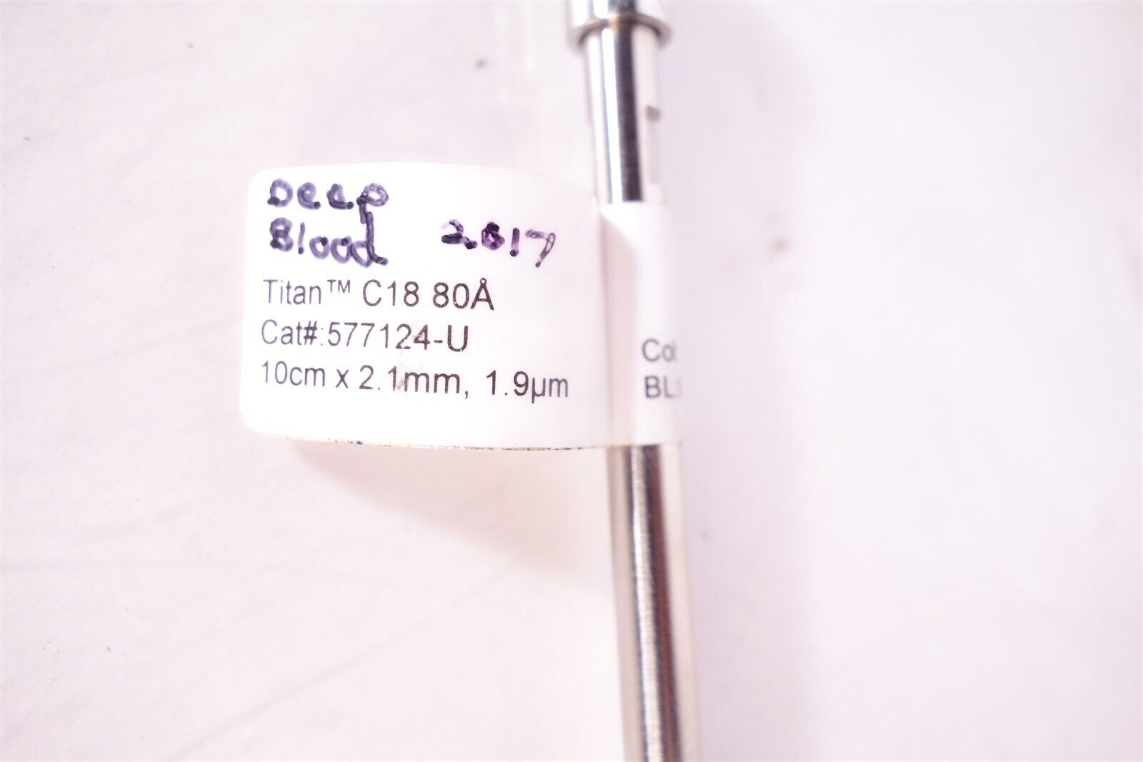 Sigma Aldrich 577124-U TITAN C18 1.9UM 10CM X 2.1MM HPLC COLUMN 