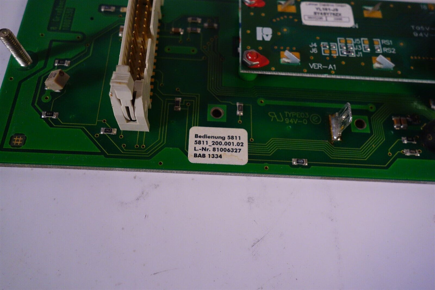 Eppendorf 5810R 5811 Main Display
