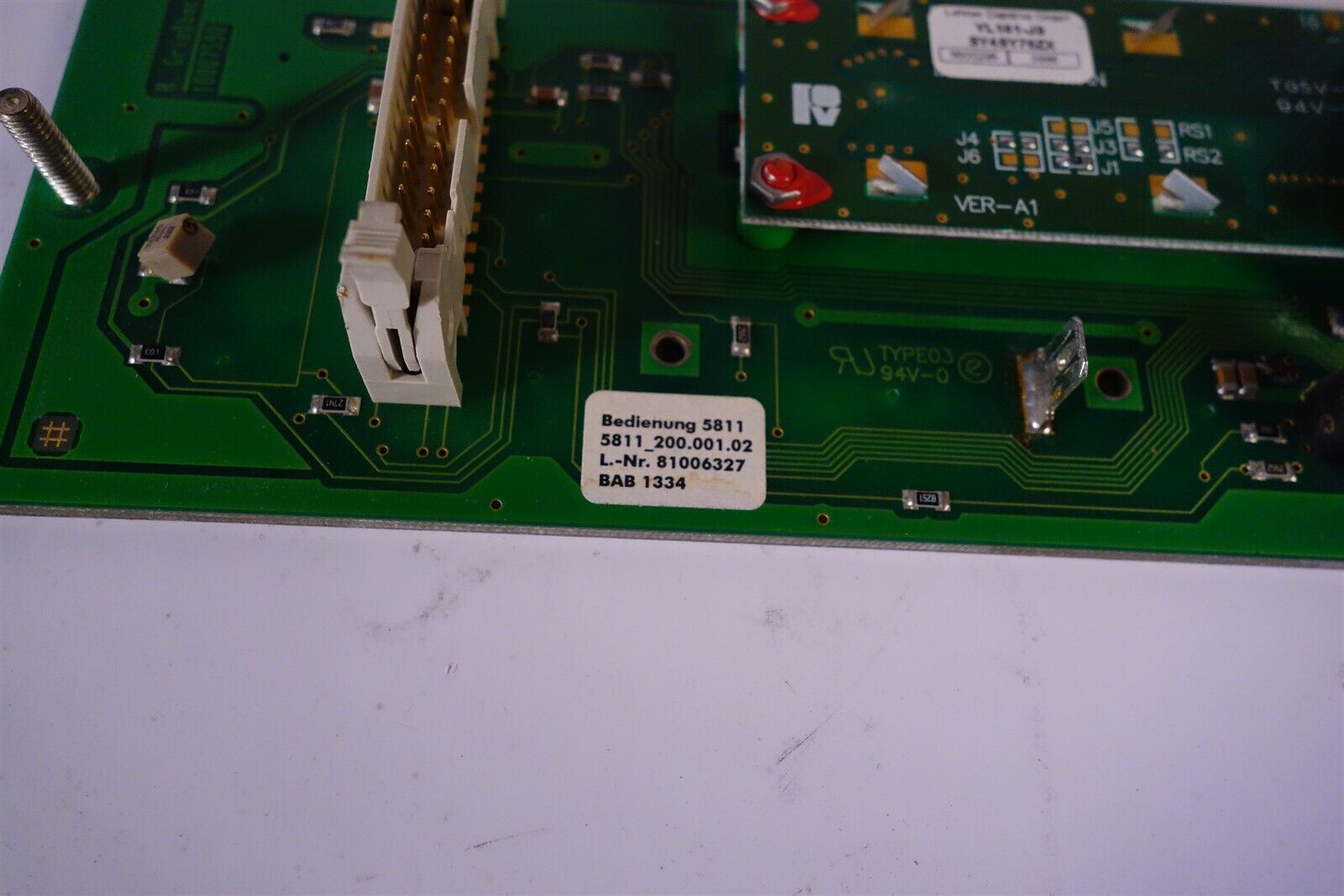Eppendorf 5810R 5811 Main Display