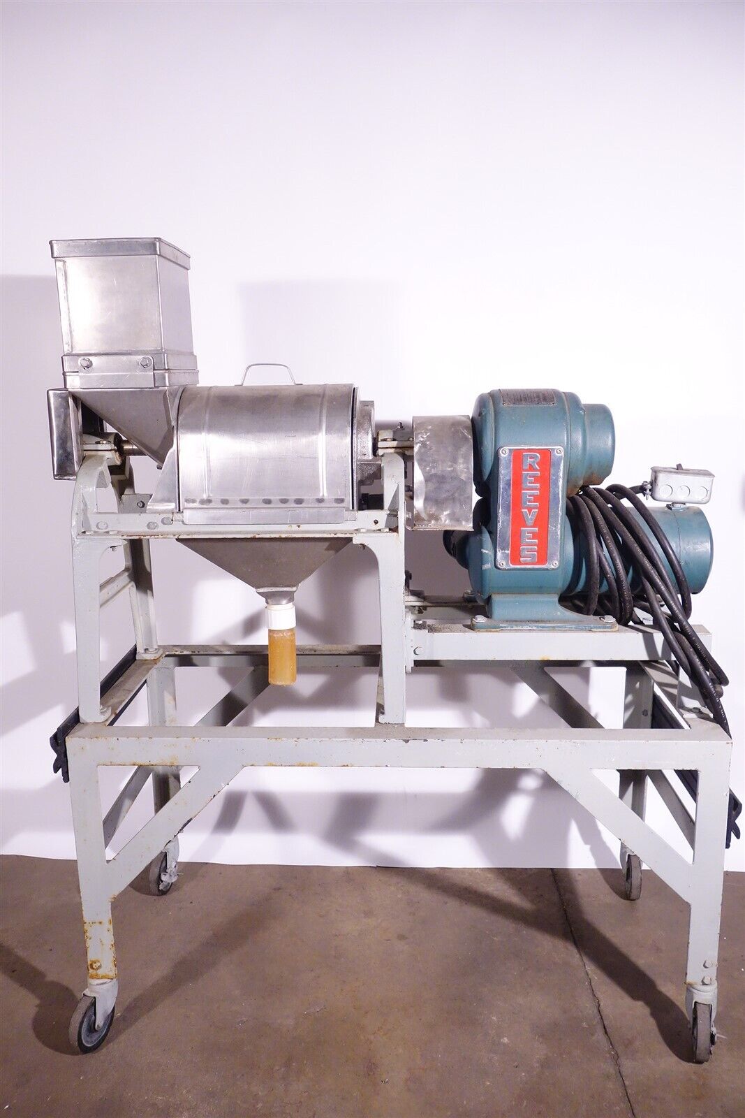 LANGSENKAMP LAB SIZE FRUIT VEGETABLE SAUCE FINISHER REEVES DRIVE 185SC 