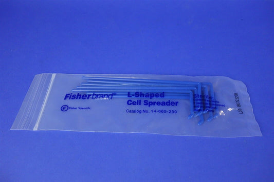 Fisher Brand Bacterial Cell Spreaders (Sterile) 14-665-230 Petri Dish Culture 