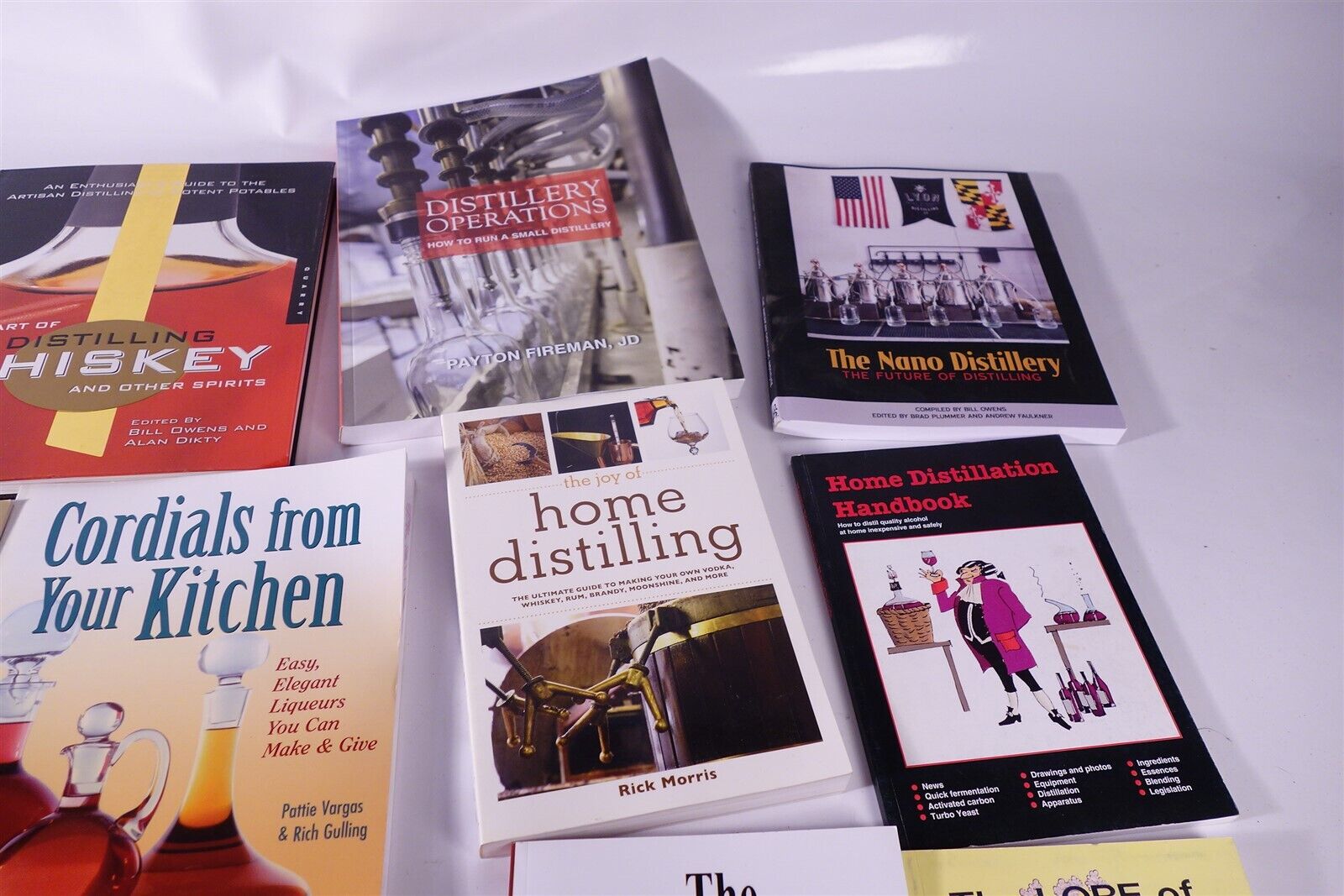 Large Lot of Moonshine / Distilling Books Nano Distillery Operations 