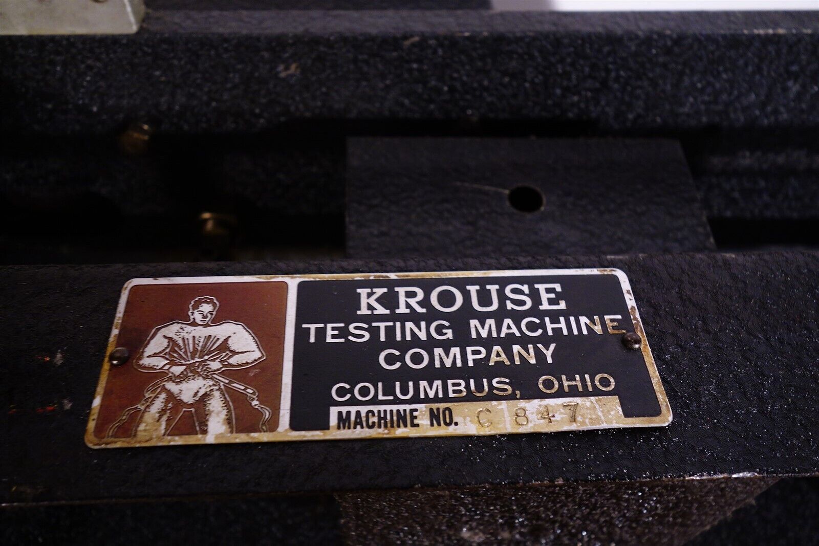 Krouse Rotating Cyclic Beam Fatigue Dynamics Testing Machine 