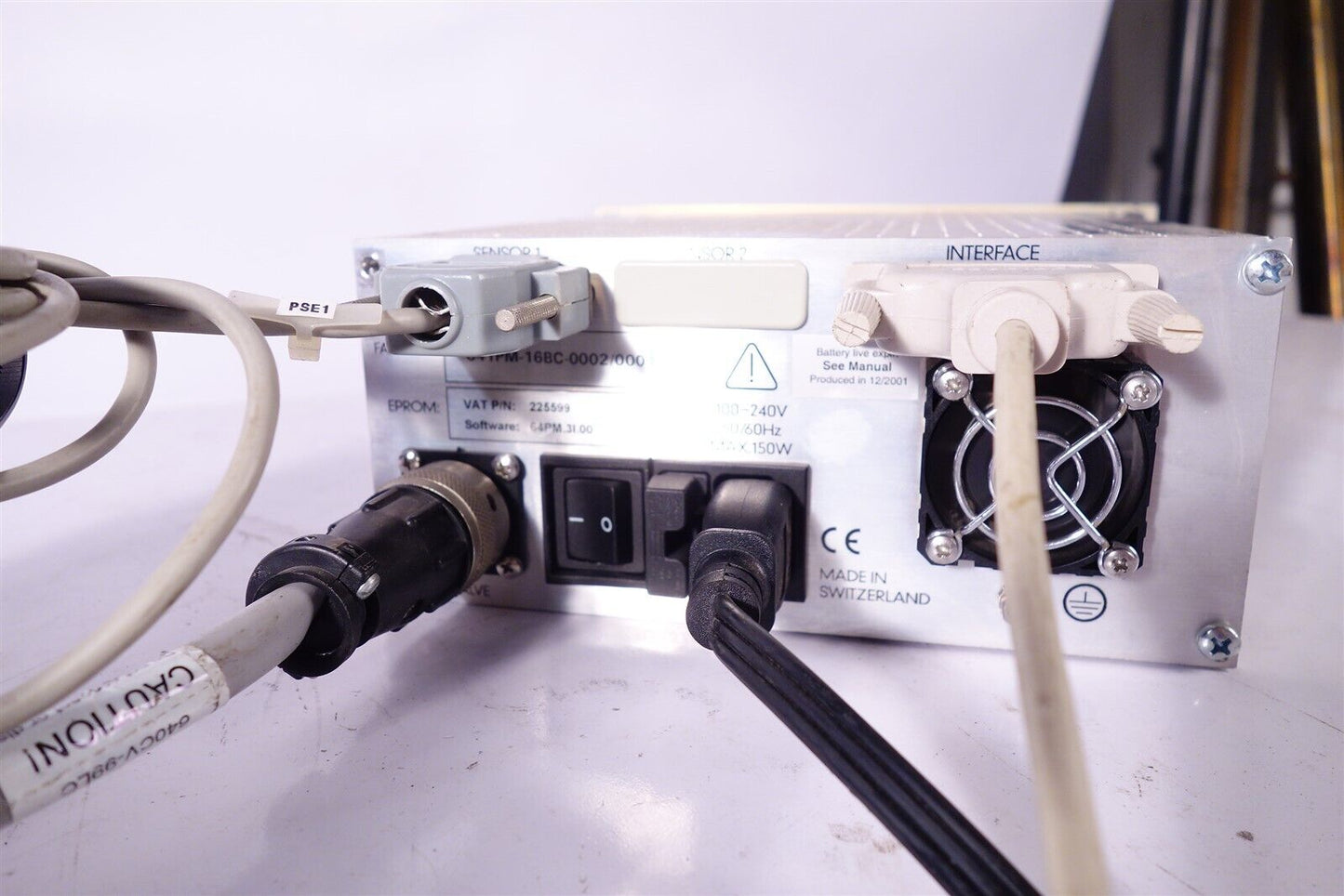 VAT 64246 High Vacuum GATE VALVE + 64246 Adaptive pressure controller