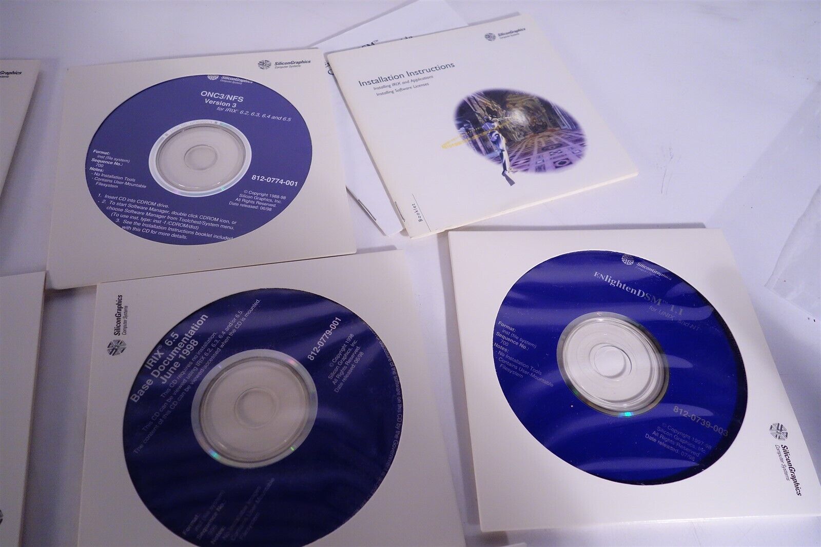 SGI Silicon Graphics IRIX 6.5.2 Overlays Software Collection 