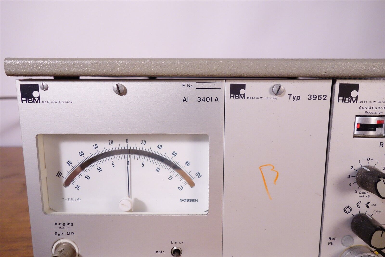 HBM Measuring Amplifier Controller KWS 3082-A