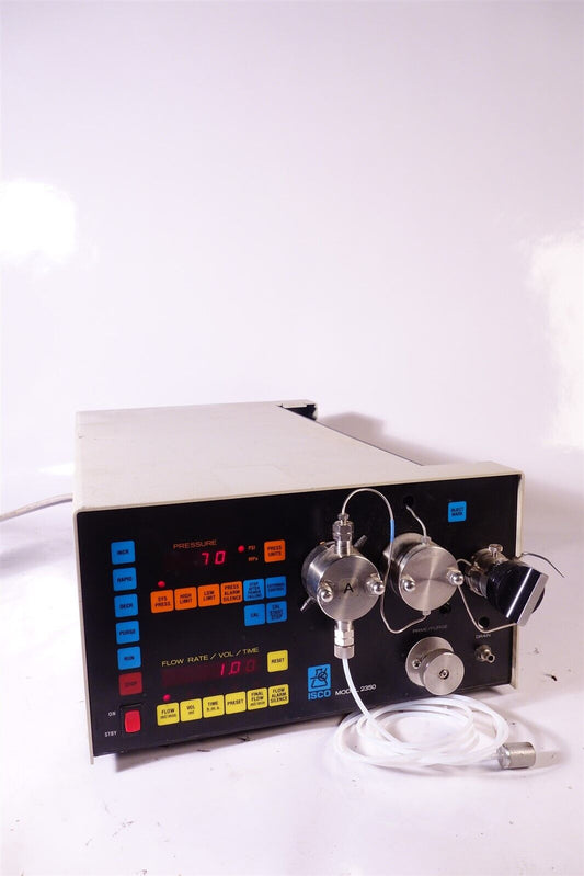 Isco Model 2350 Pro Team LC Inert Liquid Chromatography Flow Control / Pump 