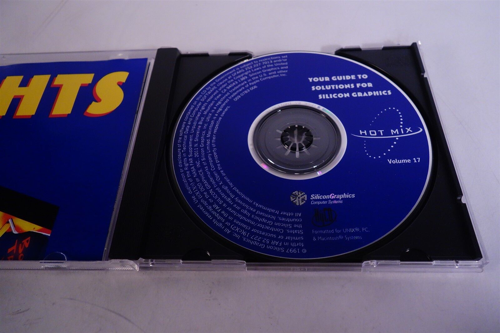 SGI Silicon Graphics IRIX HotMix 17 CD / Software Collection 