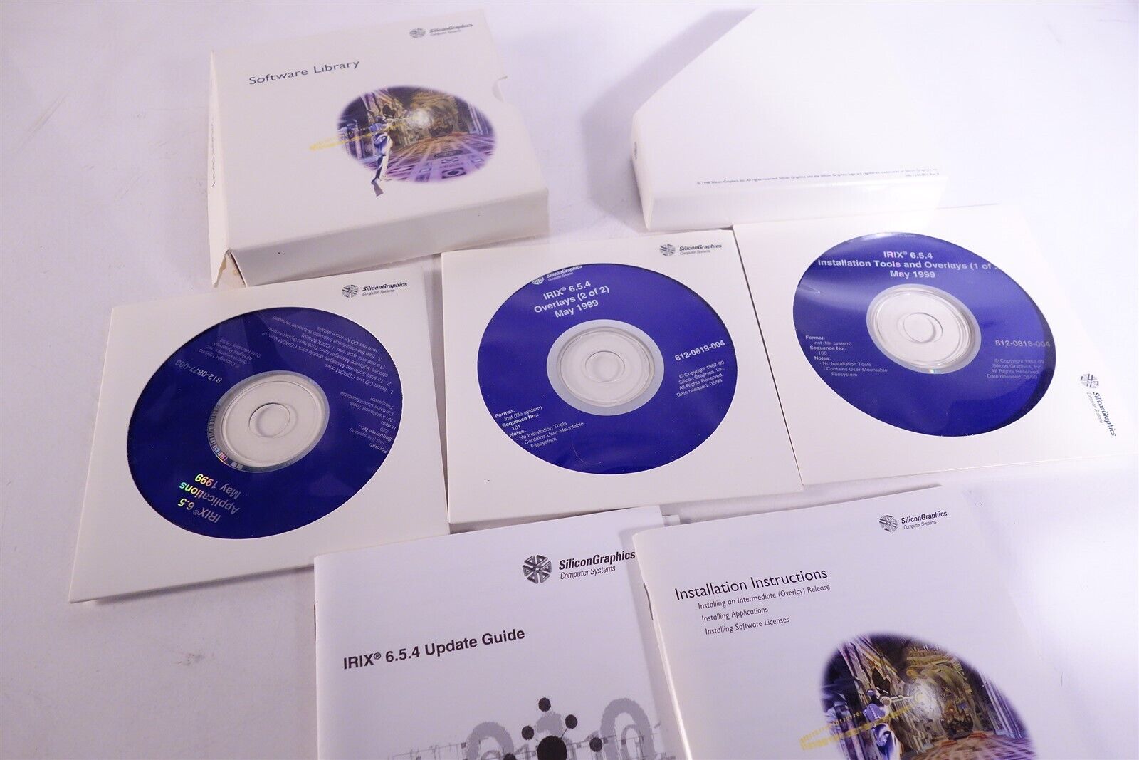 SGI Silicon Graphics IRIX 6.5.4 Overlays Software Collection 
