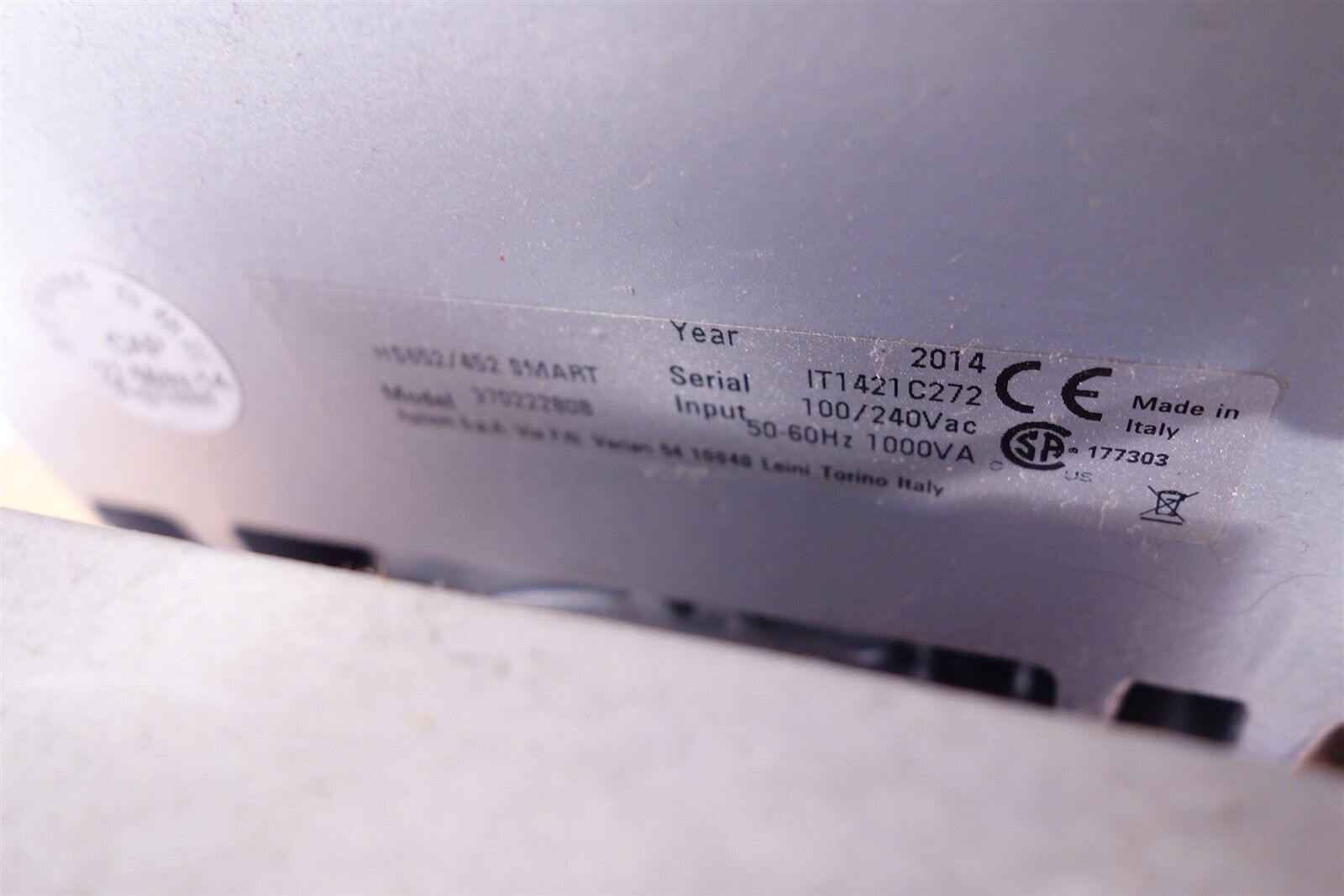 Varian HS-652 Rotary Vane Pump 
