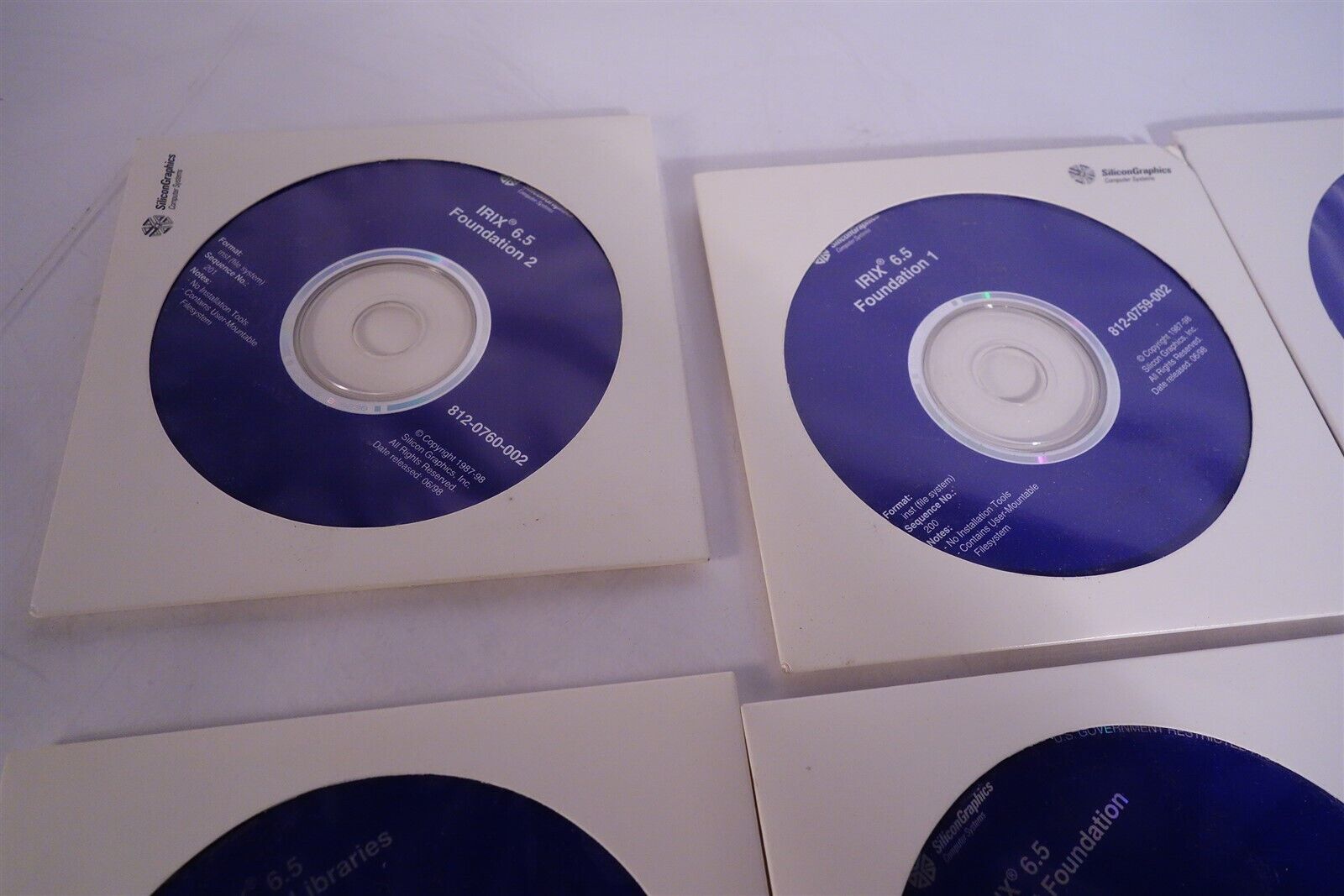 SGI Silicon Graphics IRIX 6.5 Foundations + Applications 