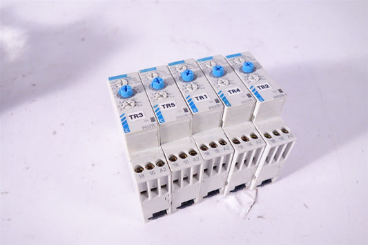 Lot of 5 Tested Crouzet MUR1 Time Relay 