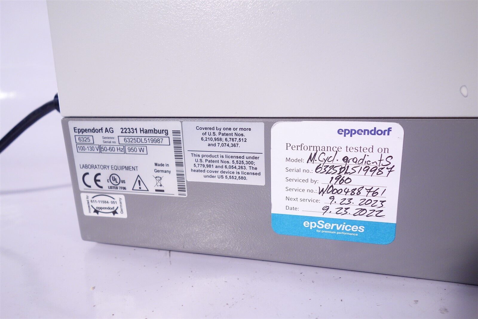 Eppendorf MasterCycler Pro S Thermal Cycler PCR Machine Tested 