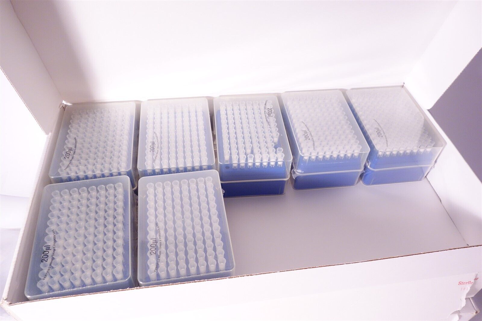 Hamilton AdvanTip SoftGrip 23003-04 200ul Precision Pipette Tips 5 Boxes, 4 NEW 