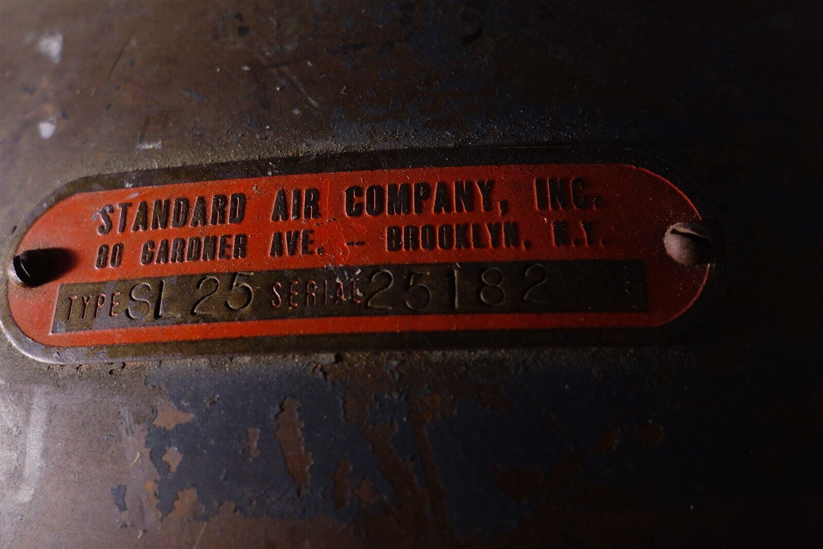 Standard Air SL25 Vintage Dewar / Copper LNO2 Liquid Nitrogen Dewar 