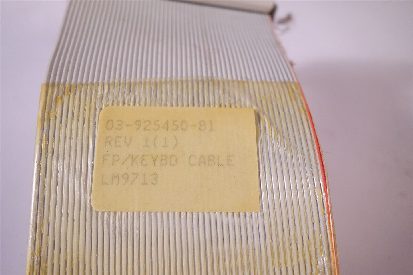 Varian CP-3800 Gas Chromatograph Display / Keyboard Cable 03-925450-81