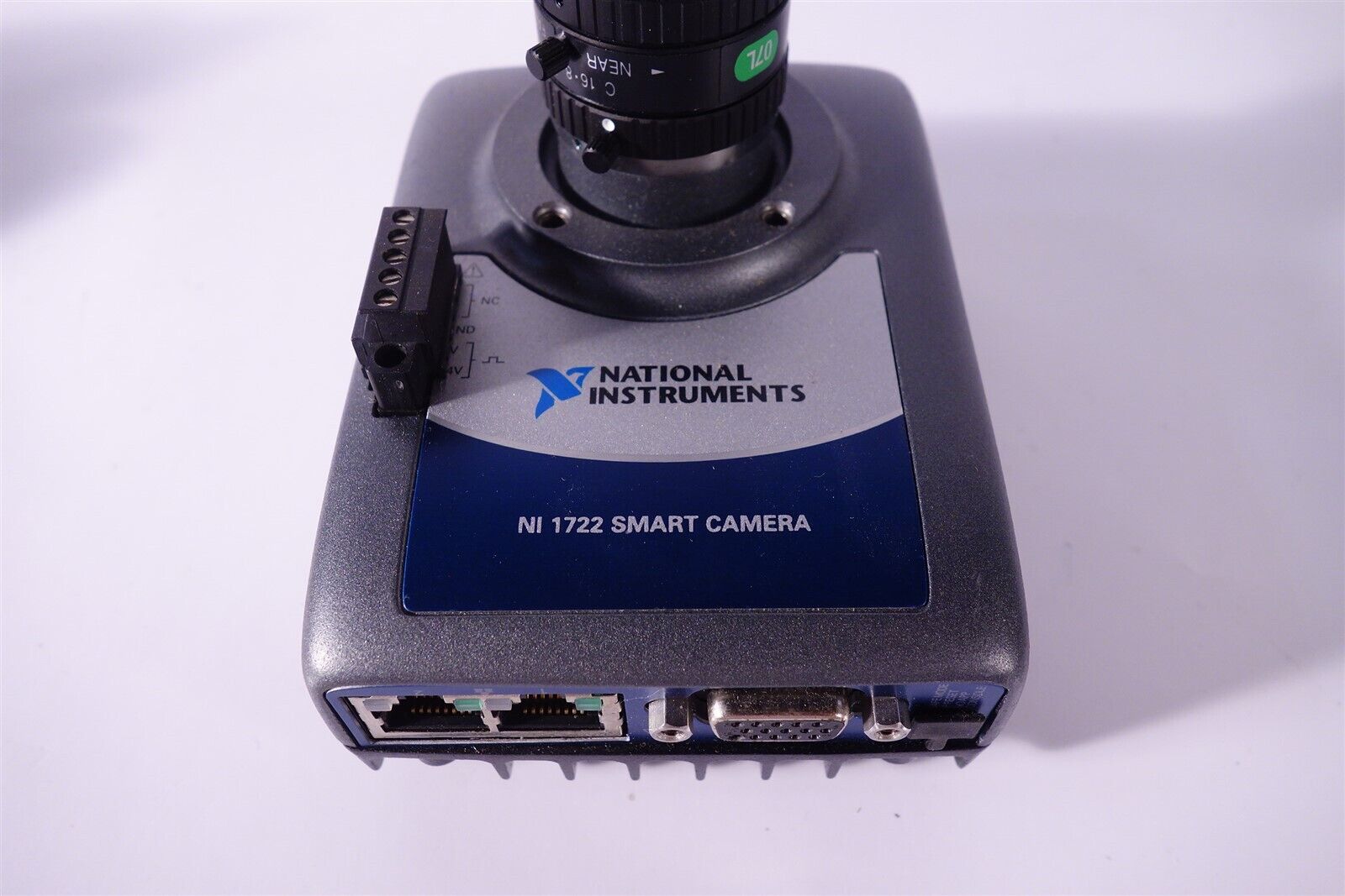 National Instruments NI1722 Smart Camera with Computar 8mm 1.4 Lens 198098A-02L 