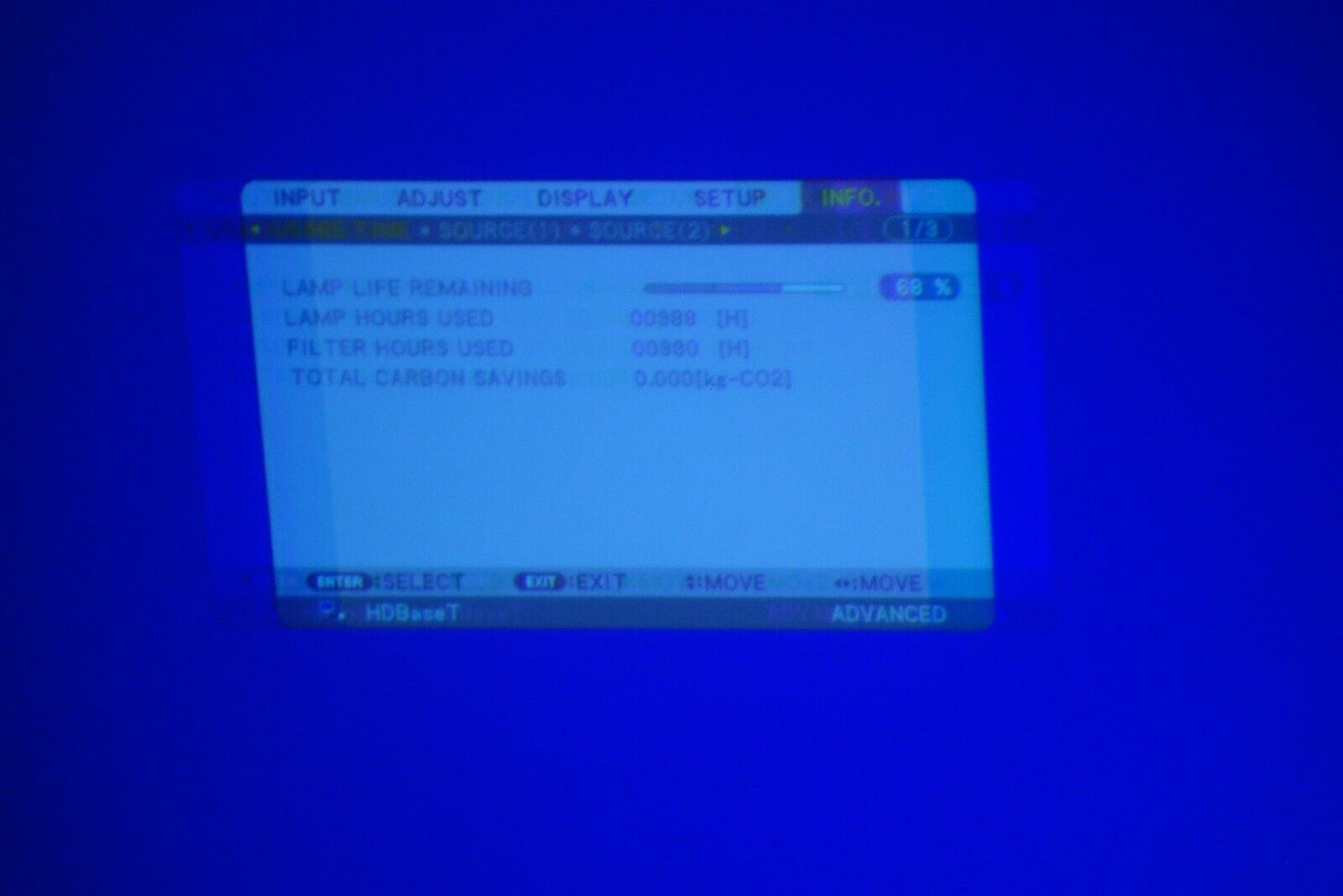NEC NP-PA622U - 6200 Lumens WUXGA 1080p LCD Projector READ