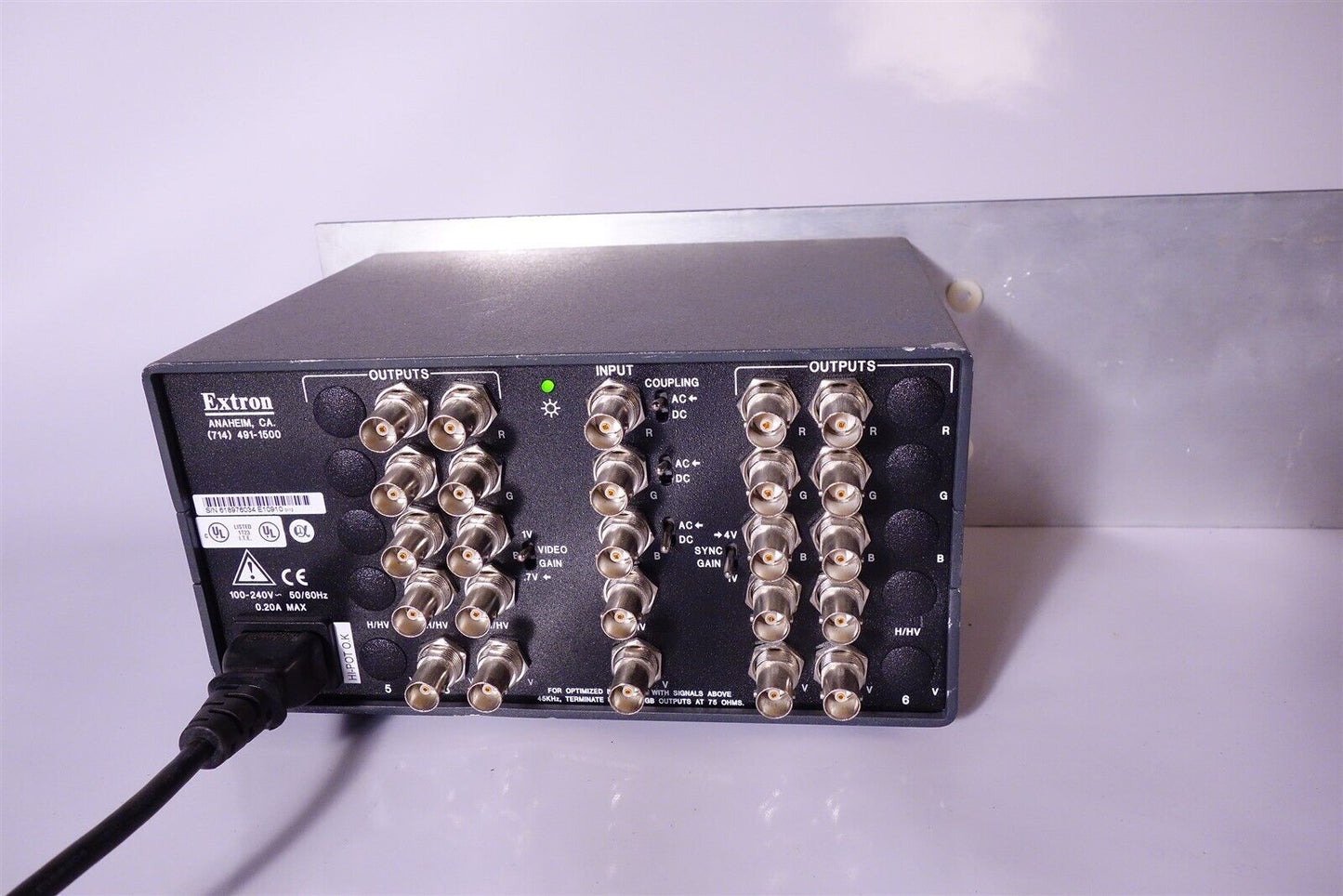 EXTRON RGB Distribution Amplifier ADA 4 300 MX Rackmount