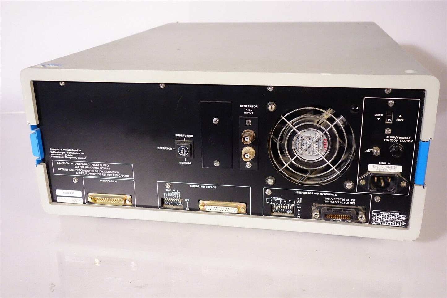 Solartron Schlumberger 1260 Impedance / Gain-Phase Analyzer +12601 Module