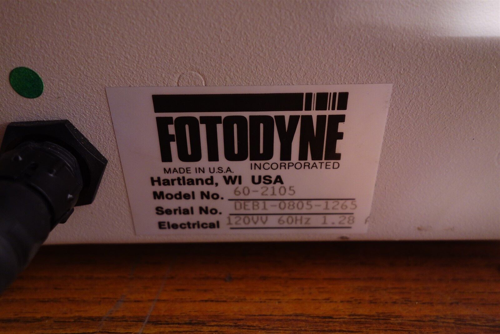 FOTODYNE 60-2105 Gel Imaging System Scion CFW-1308M + Filters / Illuminator