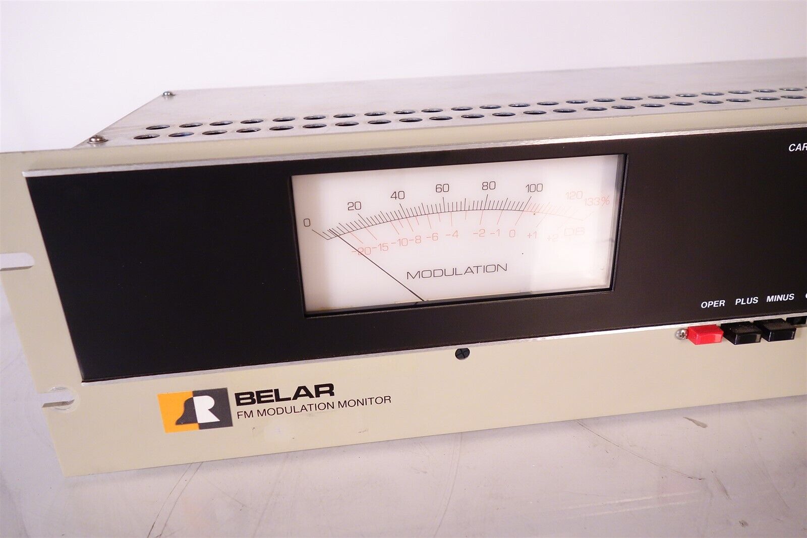 Belar FM Modulation Monitor FMM-2 Pro Broadcast Audio 