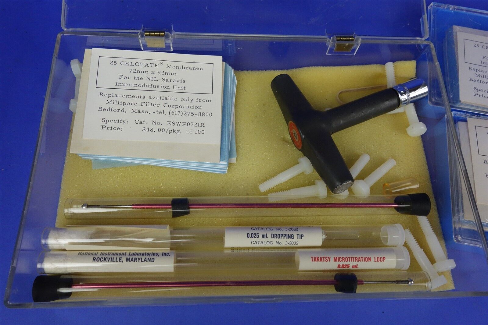 National Instrument Laboratories NIL-SARAVIS Immunodiffusion Kit